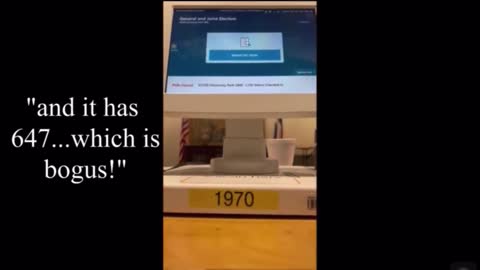 TEXAS Footage reveals that poll pads in Dallas were caught adding hundreds of voters