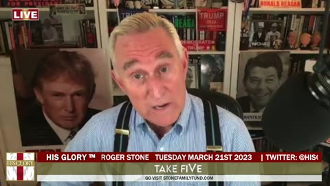 Roger Stone 'Seasoned political operative, speaker, pundit' joins His Glory: Take FiVe