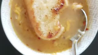 French Onion Soup cheesy