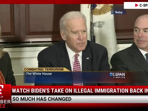 Watch Biden's Take On Illegal Immigration Back In 2015