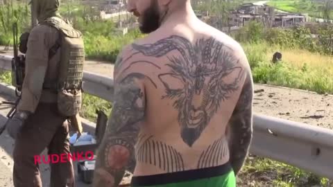 ukraine soldiers tattoo