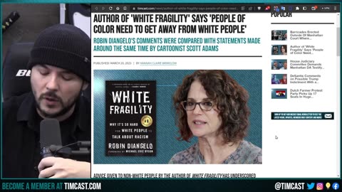 Robin DiAngelo Warns Black People To GET AWAY From White People in UNHINGED WOKE RANT
