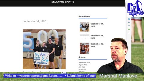 My Sports Reports - Delaware Edition - September 14, 2023
