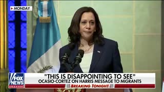 Kamala Harris responds to criticism about border comments