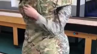 Sister's Military Homecoming Surprise