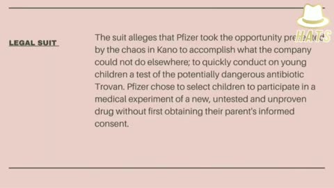 When Pfizer carried out an illegal vaccine trial.