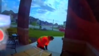 amazon delivery man angry with his own life