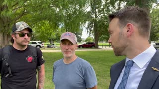 Jack Posobiec and Jon Stewart come to an agreement on fighting for health care for veterans