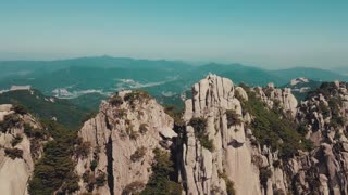 4K Drone Footage - fascinating Mountain