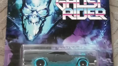 Opening ghostrider dodge charger hot wheels