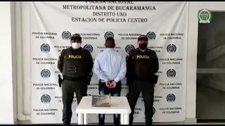 Policía capturó a un rompevidrios que azotaba en el centro de Bucaramanga