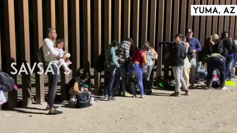 Yuma Day 1: Border Crossing Footage
