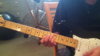 Guitar Lesson /Tutorial - Jimi Hendrix - The Wind Cries Mary - Solo version 3