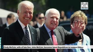 Cindy McCain, wife of late-Sen. John McCain, becomes latest Republican to support Biden