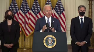 Biden says Taliban "are letting through people showing American passports.”
