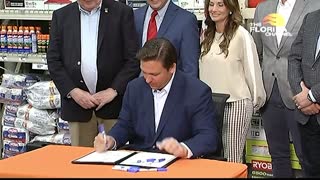 Governor DeSantis Signs Tax Relief Bill