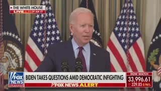 Doocy asks Biden about activists who followed and harassed Sen. Manchin and Sen. Sinema