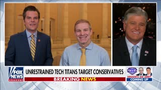 Lawmakers speak out against Big Tech's targeting of conservatives