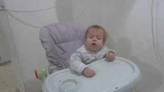 The Cutest Baby Falling Asleep