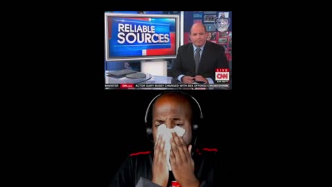 Brian Stelter struggling to hold back tears as he ends his last cnn broadcast