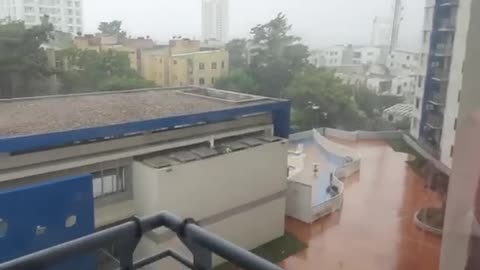 Potencial ciclón en el Caribe: fuertes lluvias en Cartagena