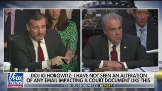 Cruz questions Horowitz, part 1