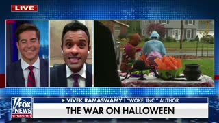 Vivek Ramaswamy discusses a Seattle elementary school that canceled Halloween