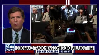 Tucker Carlson rips into Beto O'Rourke for disrupting Gov. Abbott's press conference