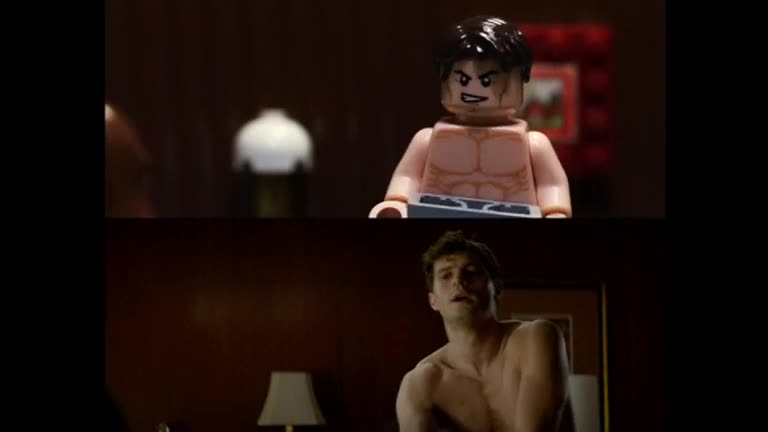 Fifty Shades Trailer Gets Lego Treatment