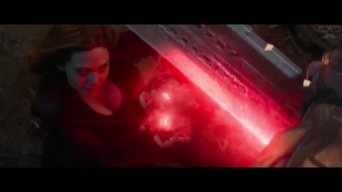 SCARLET WITCH VS THANOS AVENGERS