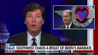Tucker Carlson on the effects of vaccine mandates on the airline industry
