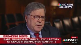 Barr says Trump campaign was 'clearly spied upon'