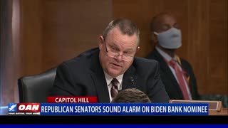 Republican senators sound alarm on Biden bank nominee