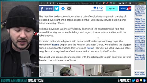 Russia INVADED, Ukraine Blames Insurgents, Russia Blames Ukraine, Putin WILL USE NUKES As WWII Looms