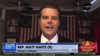 Gaetz: If Republicans get back in power...we'll investigate EVERYTHING!