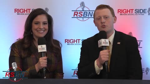 Elise Joins Right Side Broadcasting at CPAC 03.04.2023