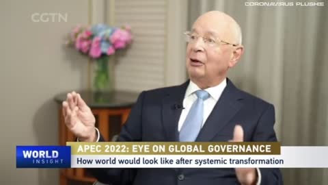 Klaus Schwab: "China is a role model for many countries."