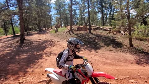 Colorado Motorcycle trail ride