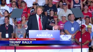 Thousands Attend Trump Rally in Cullman.