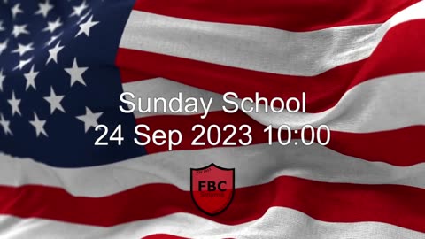 Sunday School 20230924