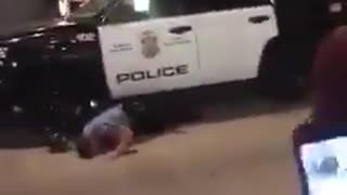 Police Officer Brutally Attacked With Trashcan Lid