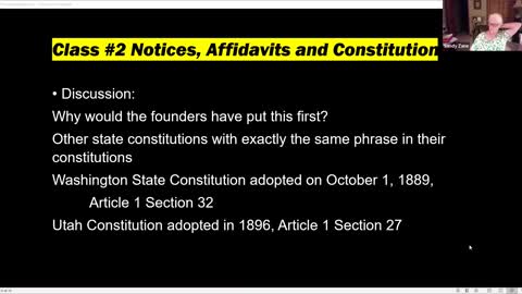 Arizona State Constitution Class #2