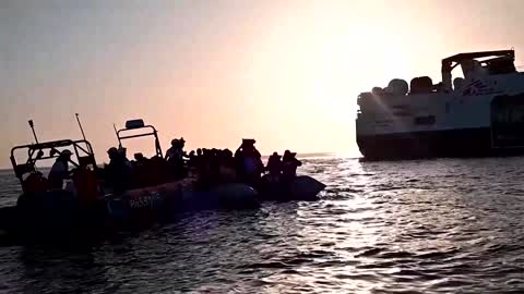 Charity ship rescues 164 migrants from dinghies at sea