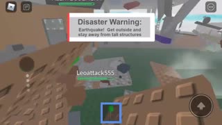 Multi Disaster 3 in Roblox Natural Disaster Survival