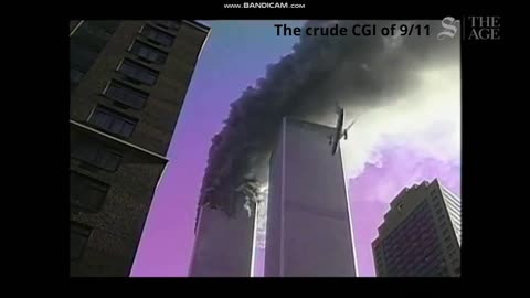 The 9/11 planes were crude computer graphics.