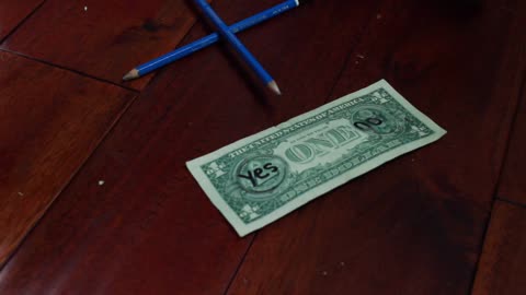 Jaw-dropping magic trick performed with dollar bill