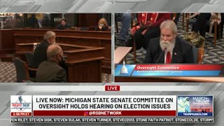 Witness #35 testifies at Michigan House Oversight Committee hearing on 2020 Election. Dec. 2, 2020.