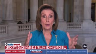 Pelosi Doesn't Want To Talk Numbers And Dollars