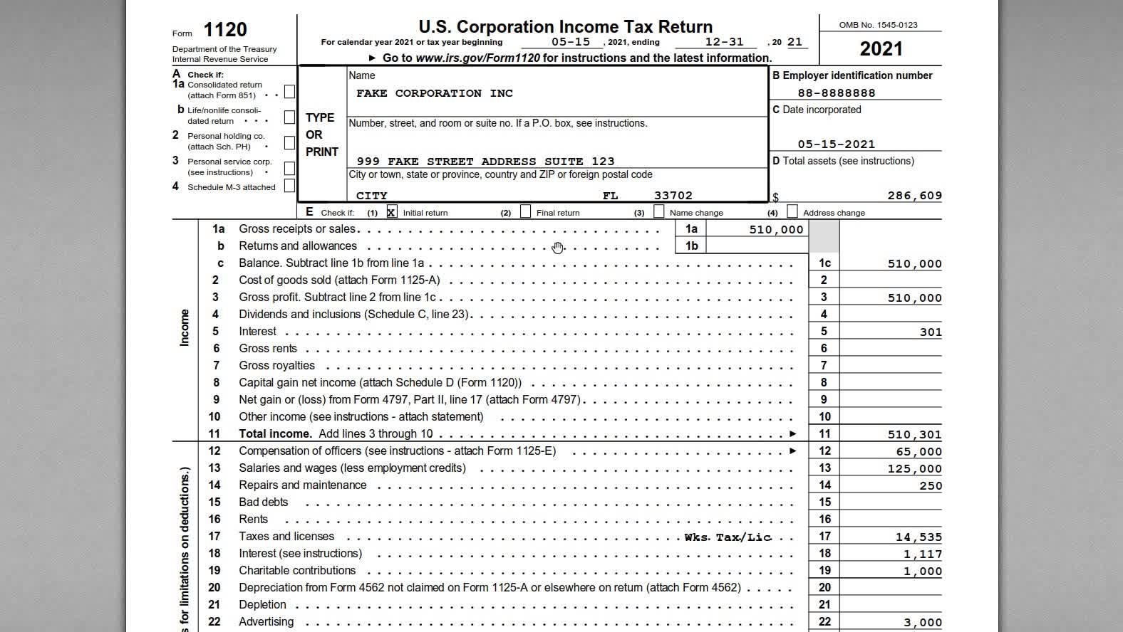 How to Fill Out Form 1120 for 2021. Step-by-Step Instructions