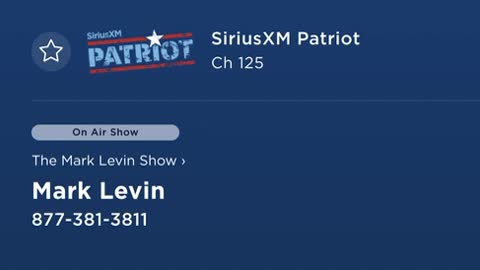 Mark Levin Plugs My Recent Article